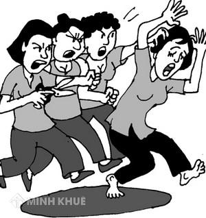 Xô xát với phụ nữ gây thương tích thì xử phạt như thế nào?