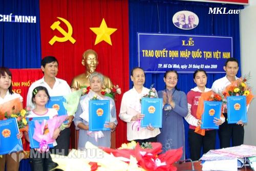 Tư vấn vấn đề nhập lại quốc tịch Việt Nam ?