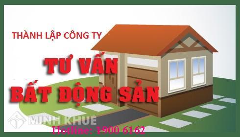 Tư vấn thành lập công ty bất động sản
