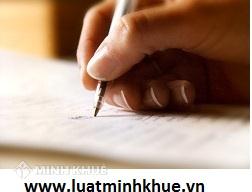 Giấy viết tay có giá trị pháp lý không ?