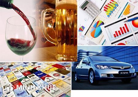 Một số điểm mới về thuế tiêu thụ đặc biệt