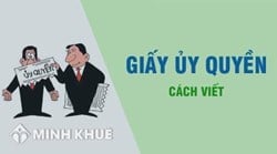 Mẫu giấy ủy quyền của giám đốc công ty cổ phần