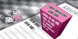 Thủ tục xác nhận cha con?