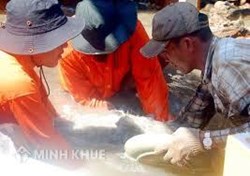 Tư vấn giải quyế mâu thuẫn giữa chính quyền với người dân về: tài sản bị chìm đắm ở dưới sông suối ?