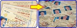 Giấy phép lái xe bị mờ ảnh <strong>có</strong> bị xử phạt khi kiểm tra ? Thời hạn tạm giữ <strong>GPLX</strong>