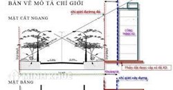 Xây dựng nhà ở cách mốc lộ giới bao nhiêu mét?