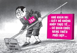 Khởi kiện tranh chấp đất đai giữa các hộ gia đình, trình tự thủ tục được quy định như thế nào?