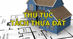 Thủ tục và giấy tờ cần thiết để tách sổ đỏ, chuyển nhượng đất ?