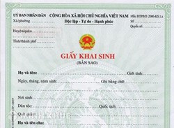 Trình tự, thủ tục đăng ký lại khai sinh?