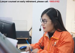 Lawyer counsel on early retirement procedures - free and online via call center