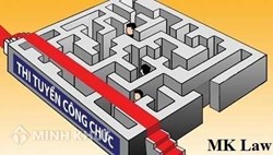 Tư vấn việc chạy tiền thi công chức không được trả lại ?