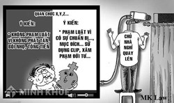 Tư vấn xử lý hình sự về hành vi quay trộm và tung clip nóng lên Internet ?