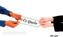Hiệu lực của giấy ủy quyền của người đại diện theo pháp luật của công ty ?