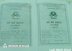 Nhập hộ khẩu của con vào hộ khẩu cha như thế nào ?