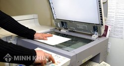 Tính thuế cho dịch vụ photo, in ấn ?