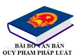 Bãi bỏ văn bản quy phạm pháp luật là gì ? Khái niệm về bác bỏ văn bản quy phạm pháp luật ?