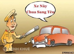Đi sang tên xe máy bị công an tịch thu do số máy xe bị đục?