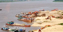Tầu khai thác cát không có giấy phép bị xử phạt như thế nào?