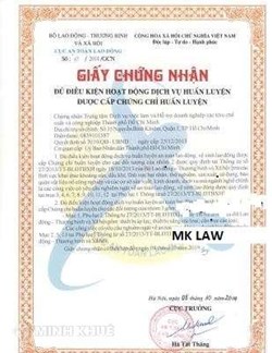 Quy trình xin giấy phép đào tạo và cấp chứng chỉ an toàn lao động?