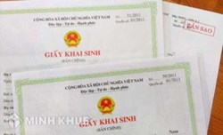 Khai sinh khi không có giấy chứng sinh ?
