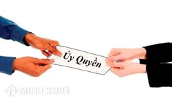 Giấy ủy quyền đối với cấp giấy phép nhập khẩu đối với thiết bị y tế.