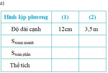 Toán lớp 5 trang 169 : Luyện tập