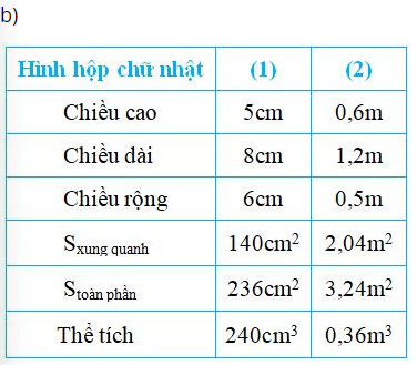 Toán lớp 5 trang 169 : Luyện tập