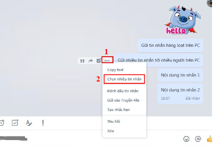 Cách gửi tin nhắn hàng loạt trên Zalo siêu nhanh chóng