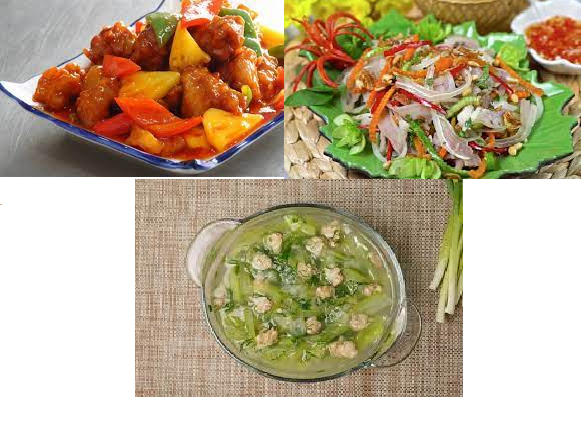 Thực đơn ngon trong bữa cơm gia đình miền Bắc 7 ngày trong tuần