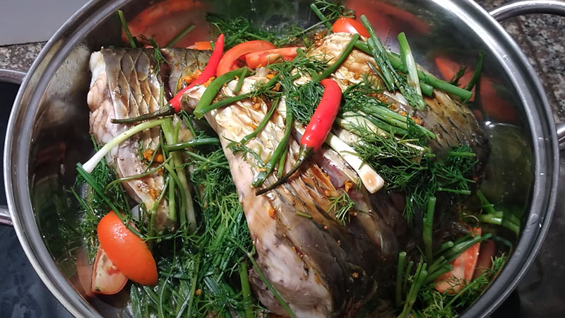 Cá trắm làm gì ngon? Các món ngon từ cá trắm hấp dẫn thơm lừng
