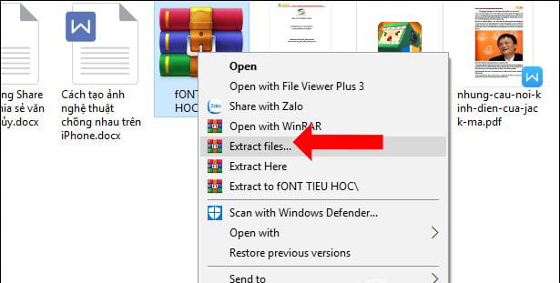 Mẫu font chữ tập viết tiểu học đẹp nhất