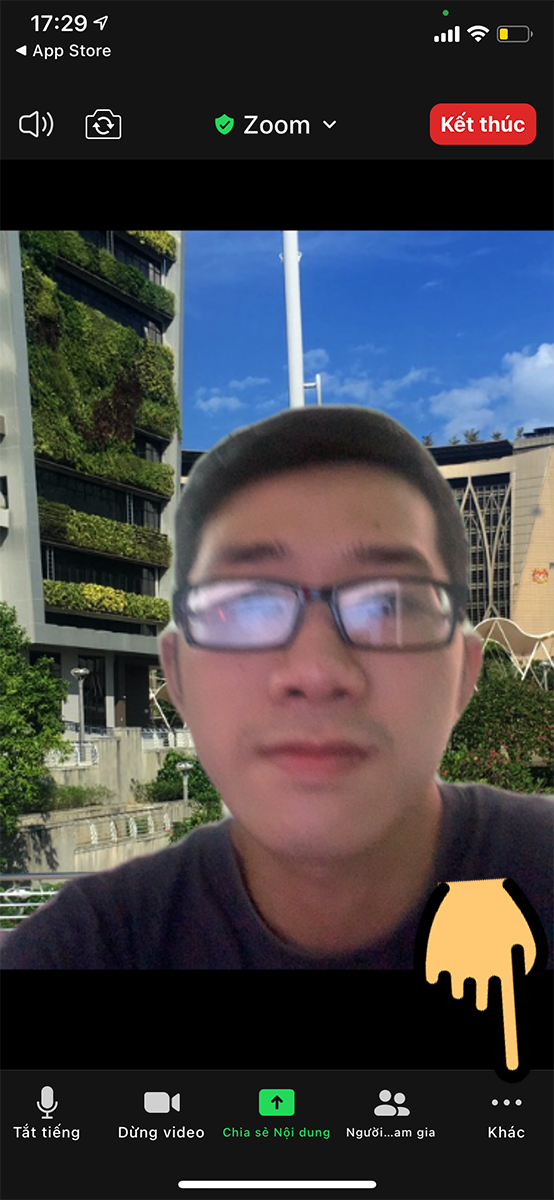 Hướng dẫn cách cài filter trên Zoom