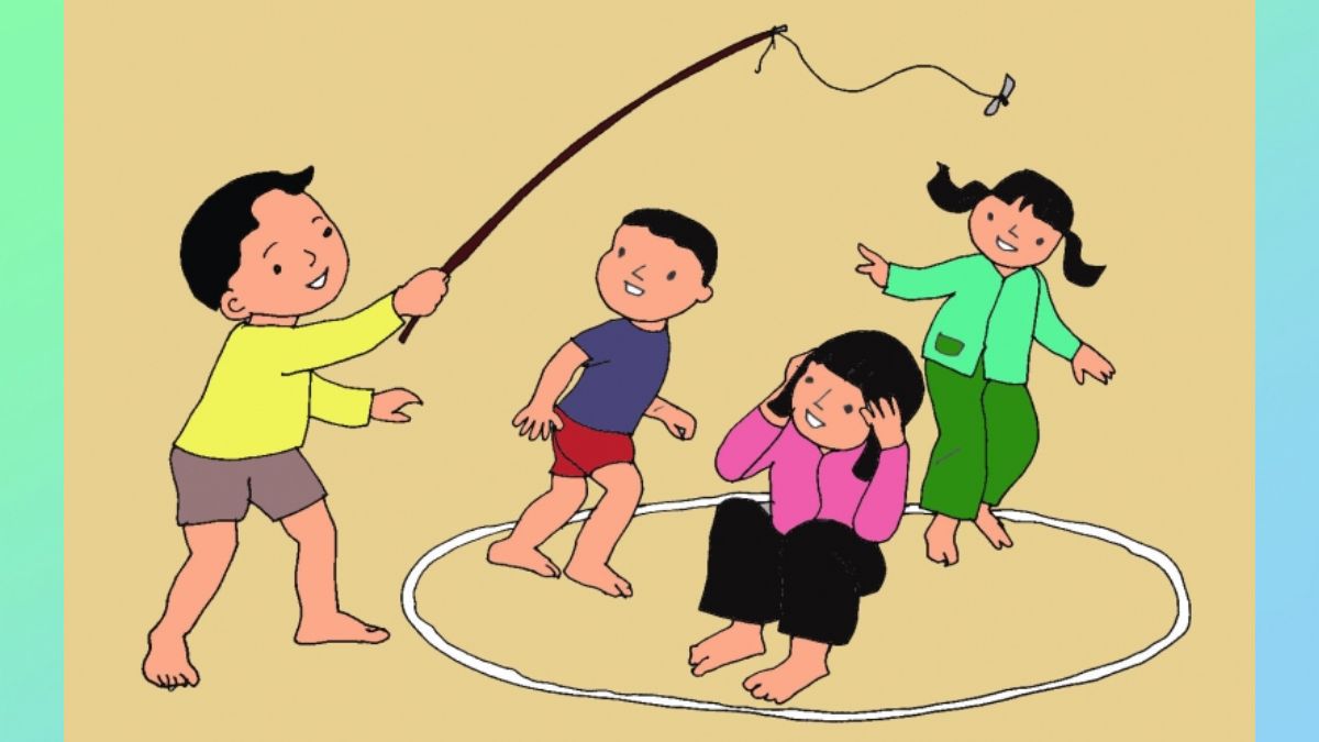 Luật chơi trò chơi dân gian nhảy chổng cao