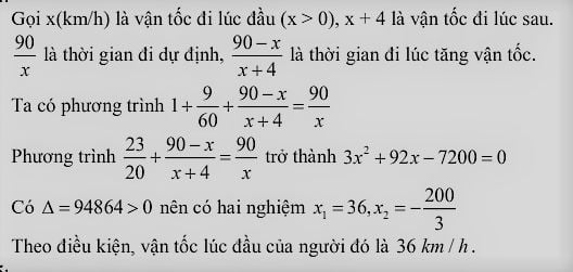 83 bài Toán giải bằng cách lập hệ phương trình mới nhất