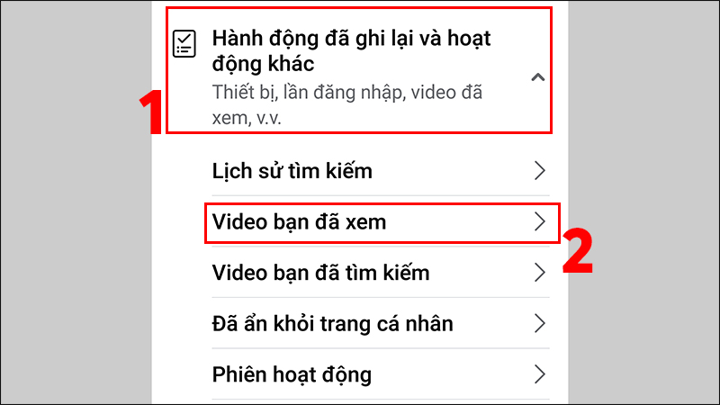 Tìm, xem lại video đã xem trên Facebook như thế nào để nhanh chóng