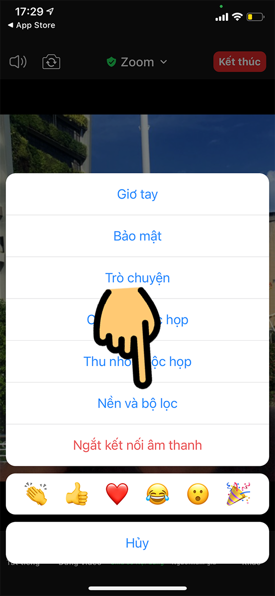 Hướng dẫn cách cài filter trên Zoom