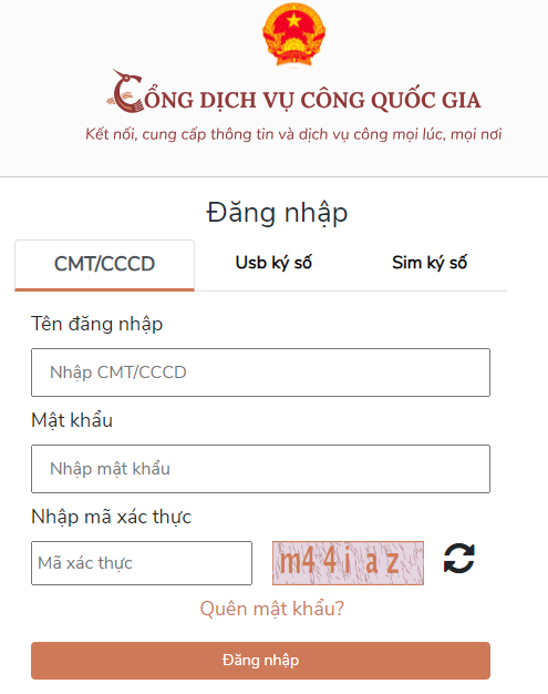 Hướng dẫn cách đăng ký tài khoản trên Cổng dịch vụ công quốc gia?