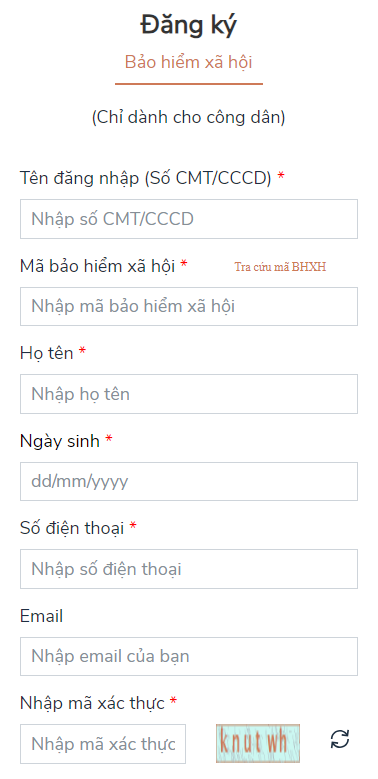 Hướng dẫn cách đăng ký tài khoản trên Cổng dịch vụ công quốc gia?