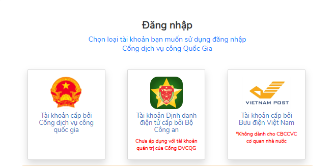 Hướng dẫn cách đăng ký tài khoản trên Cổng dịch vụ công quốc gia?