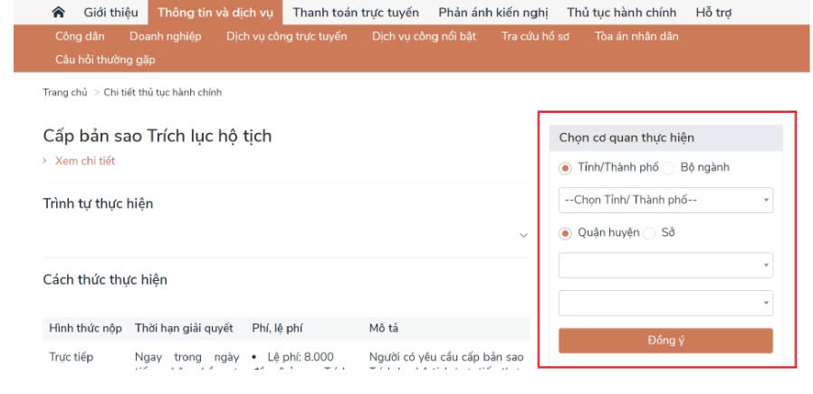 Đăng ký trích lục khai sinh trực tuyến làm như thế nào?