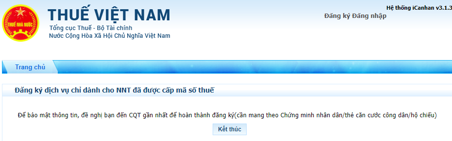 Hướng dẫn cách đăng ký tài khoản giao dịch thuế điện tử