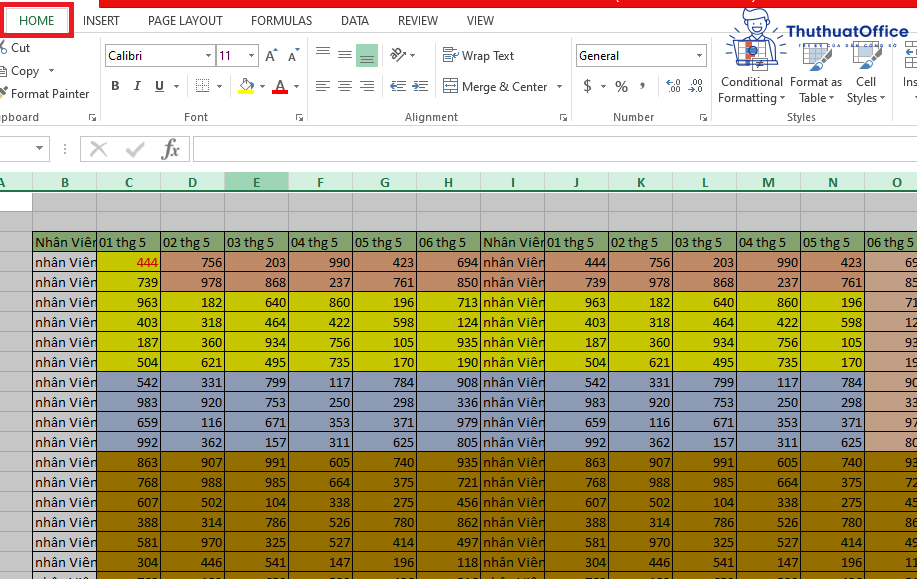 Cách sửa lỗi không insert được cột, hàng trong Excel nhanh nhất