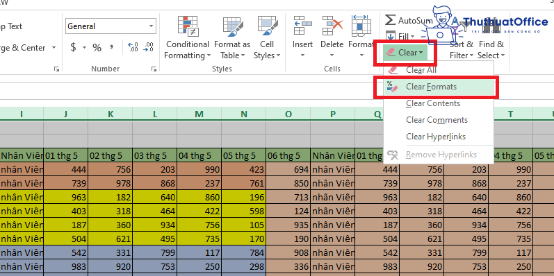 Cách sửa lỗi không insert được cột, hàng trong Excel nhanh nhất