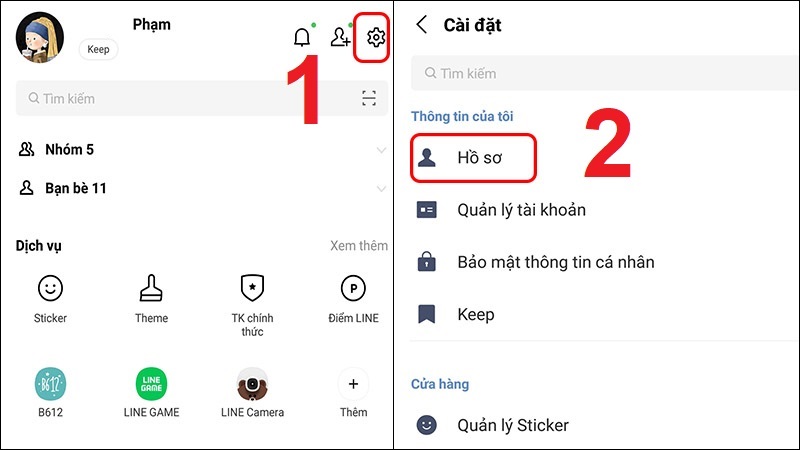 Cách thay đổi thông tin Profile trên LINE đơn giản, nhanh chóng nhất