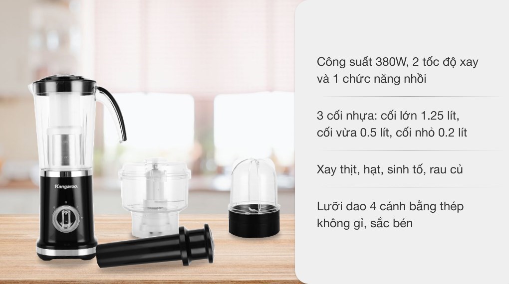 Top 16 thương hiệu máy xay sinh tố chất lượng tốt cho gia đình