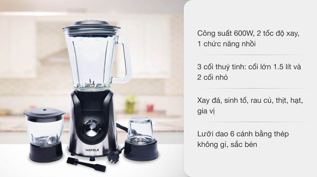 Top 16 thương hiệu máy xay sinh tố chất lượng tốt cho gia đình
