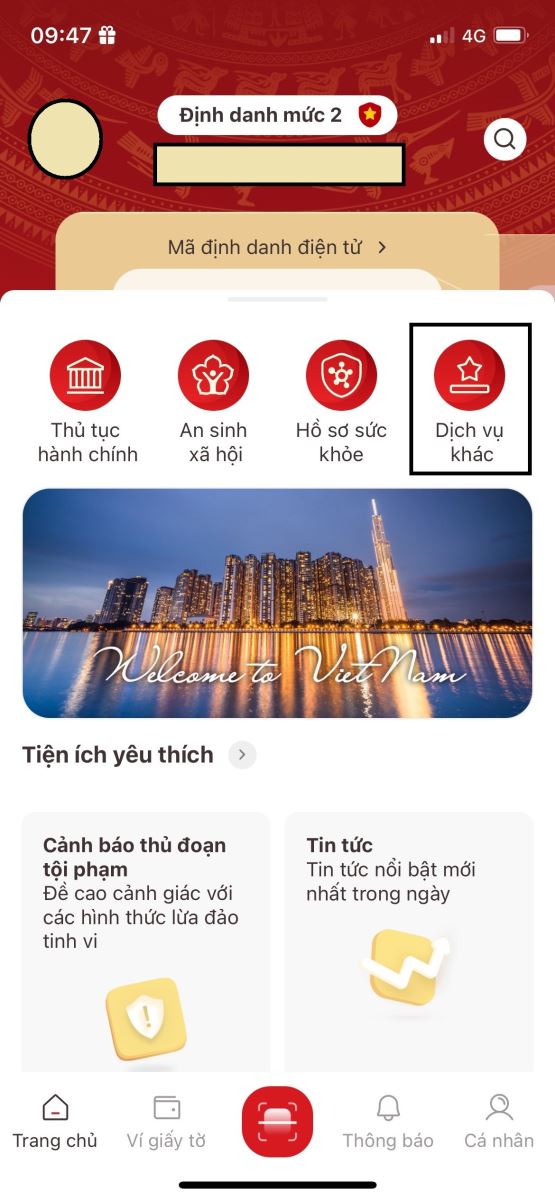 Cách xem thông tin người bị truy nã trên ứng dụng VNeID mới nhất?