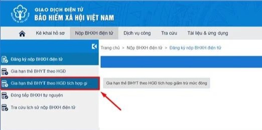 Gia hạn thẻ BHYT hộ gia đình có giảm trừ mức đóng online năm 2024