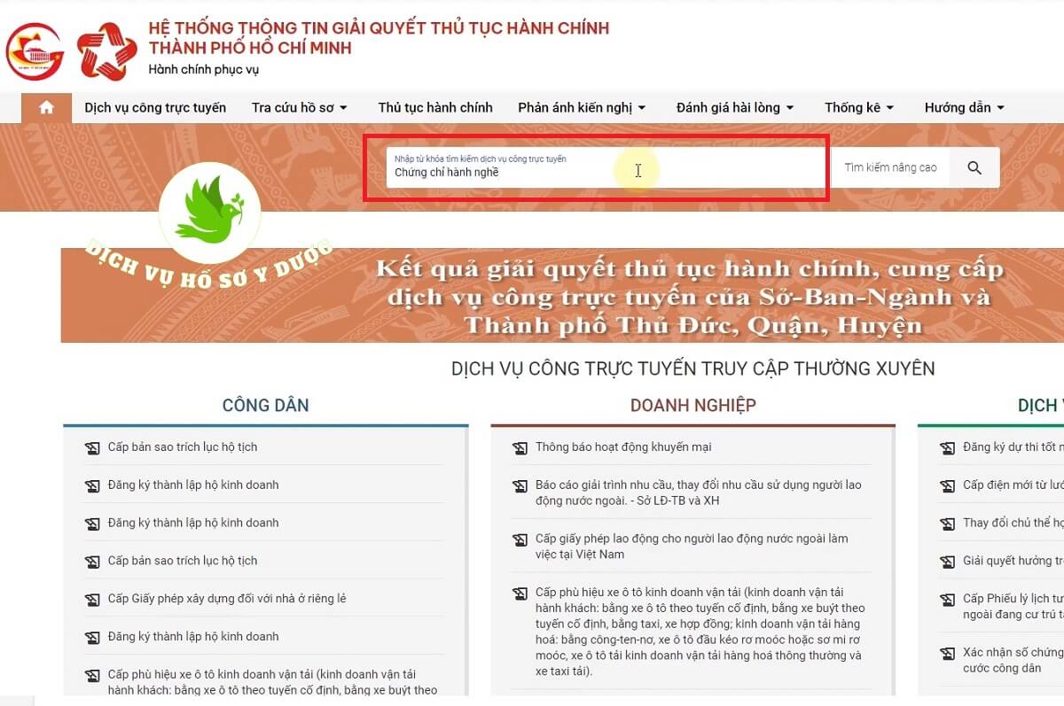 Nộp hồ sơ làm chứng chỉ hành nghề dược online ở đâu?