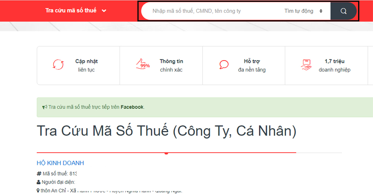 Hướng dẫn tra cứu mã số thuế doanh nghiệp nhanh nhất